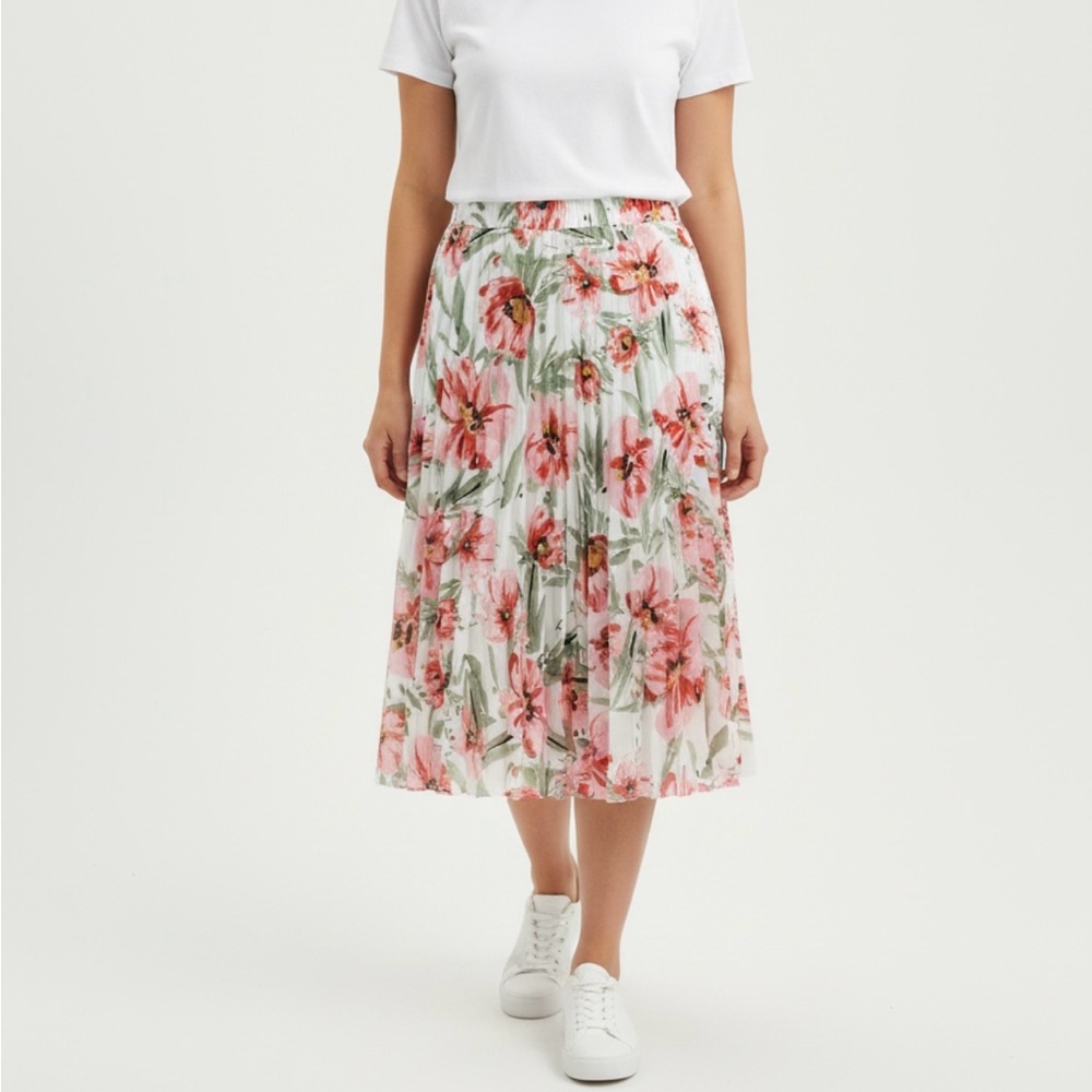 Flowery skirt